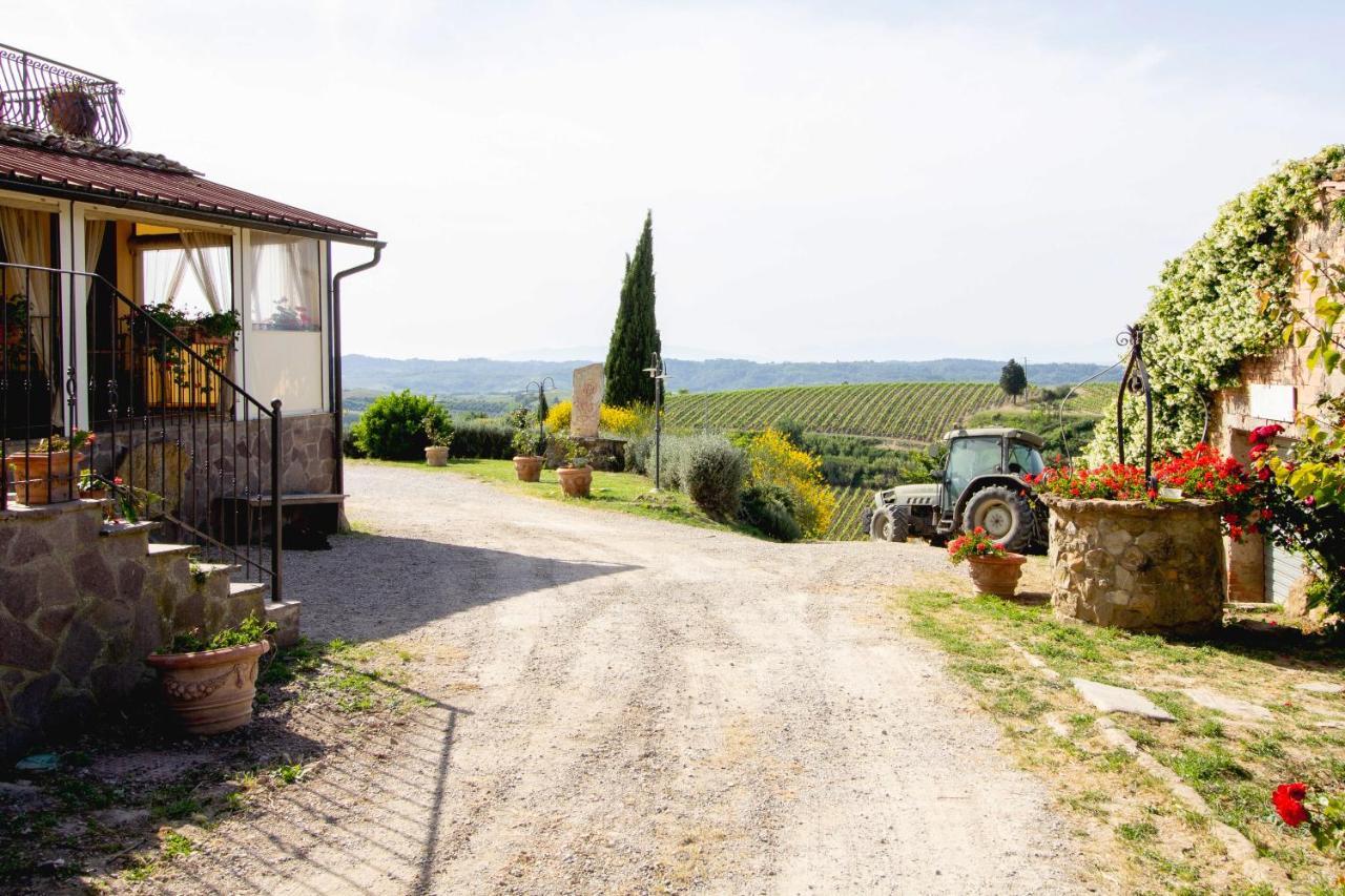 Hotel Agriturismo Poggio Pistolese Montaione Exteriér fotografie