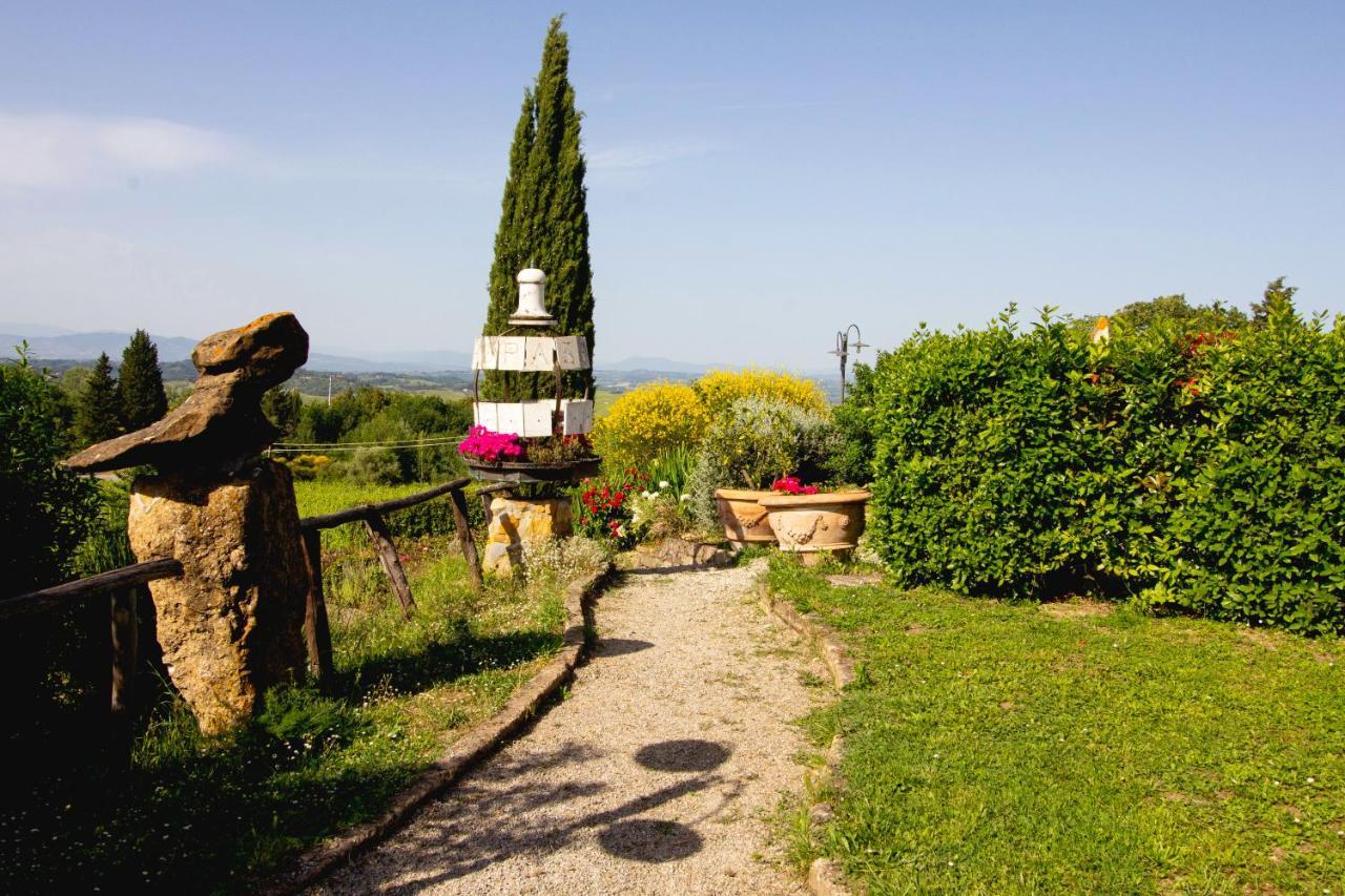 Hotel Agriturismo Poggio Pistolese Montaione Exteriér fotografie